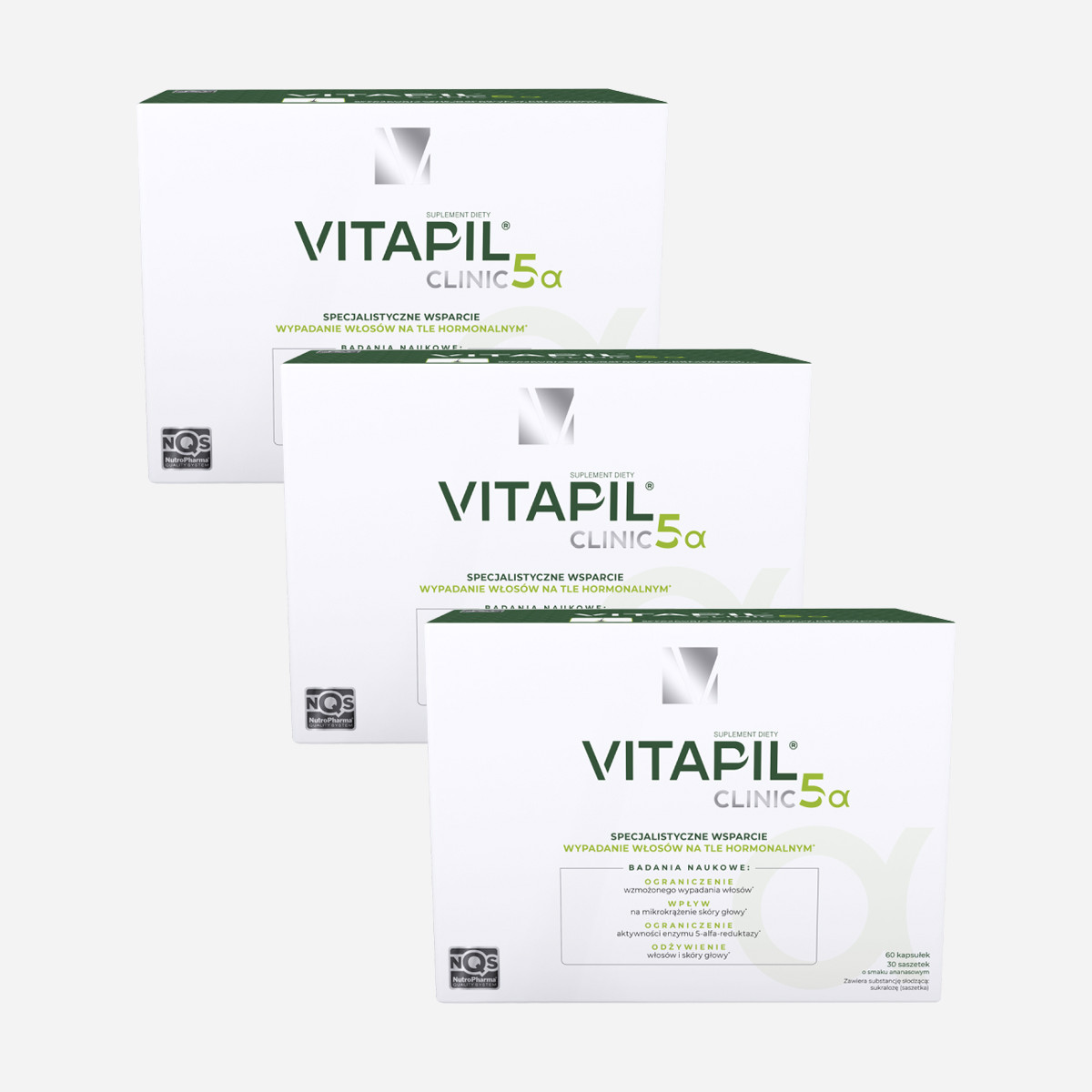 Vitapil® Clinic 5 alfa Trzymiesięczna Kuracja